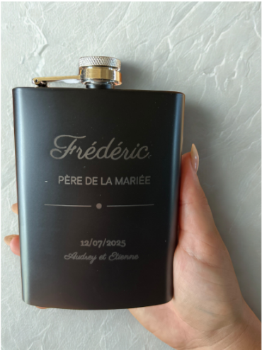 Flasque personnalisée