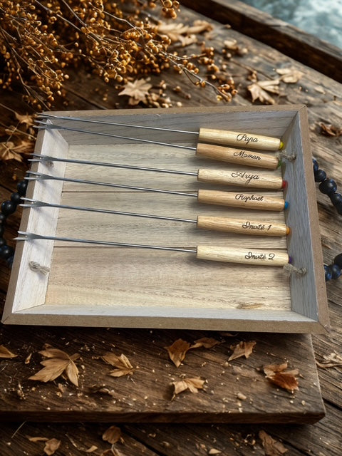 Baguette à fondue personnalisé