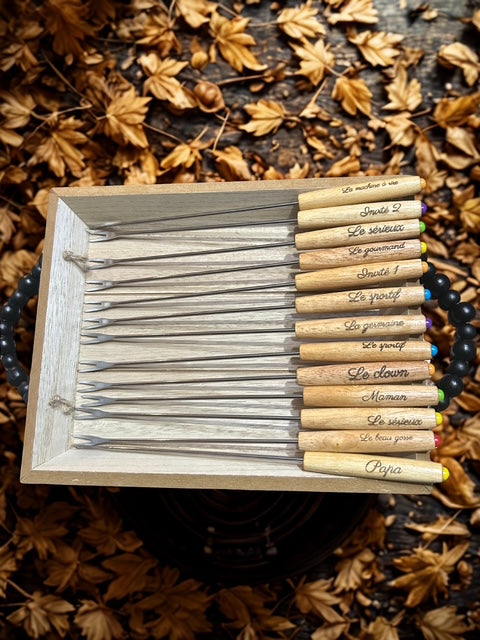 Baguette à fondue personnalisé