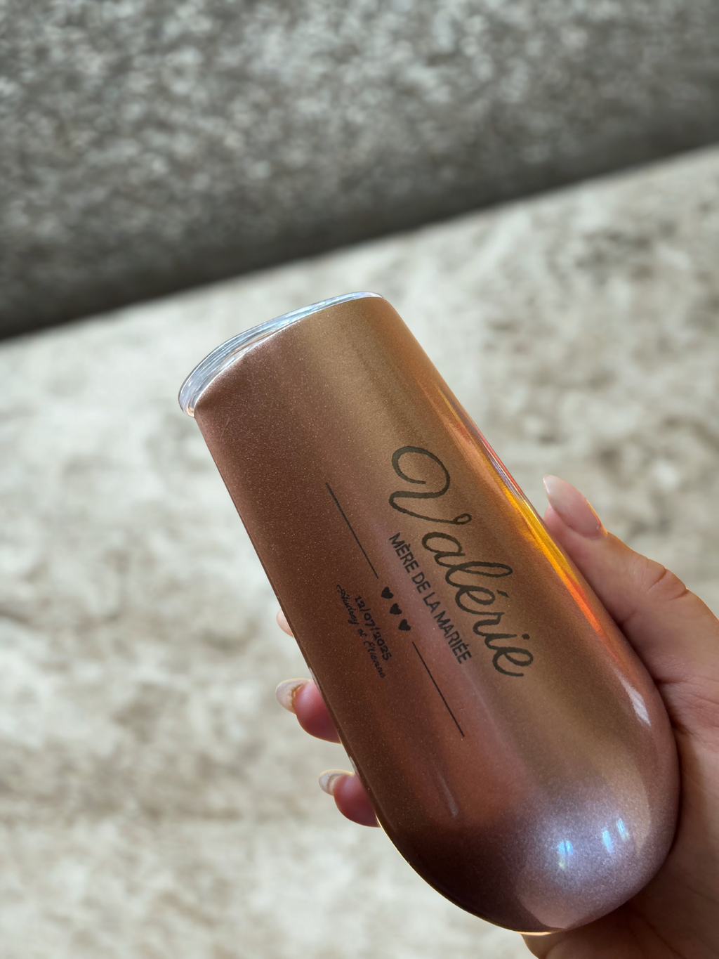 Verre à vin personnalisée